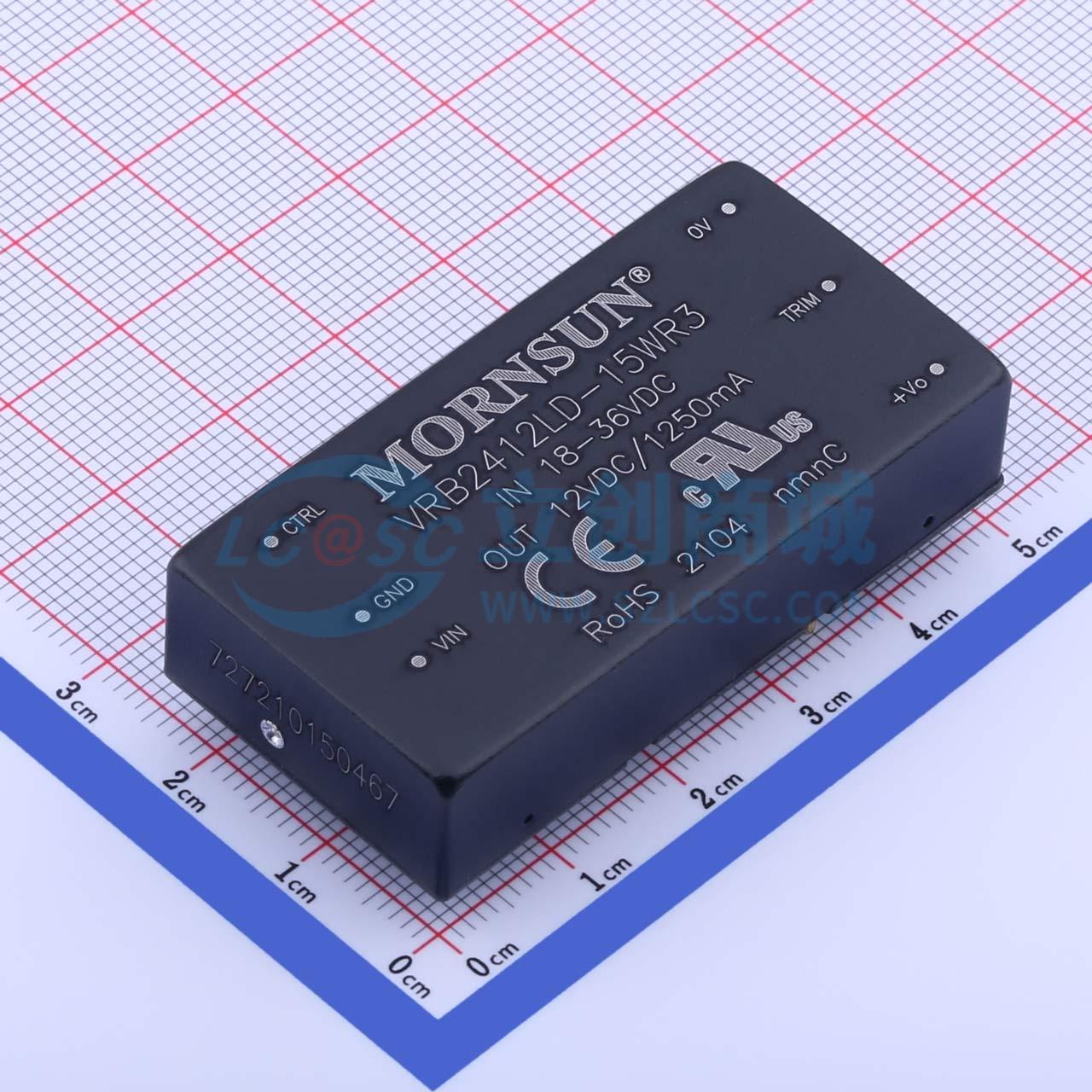 点击查看大图 VRB2412LD-15WR3实物图