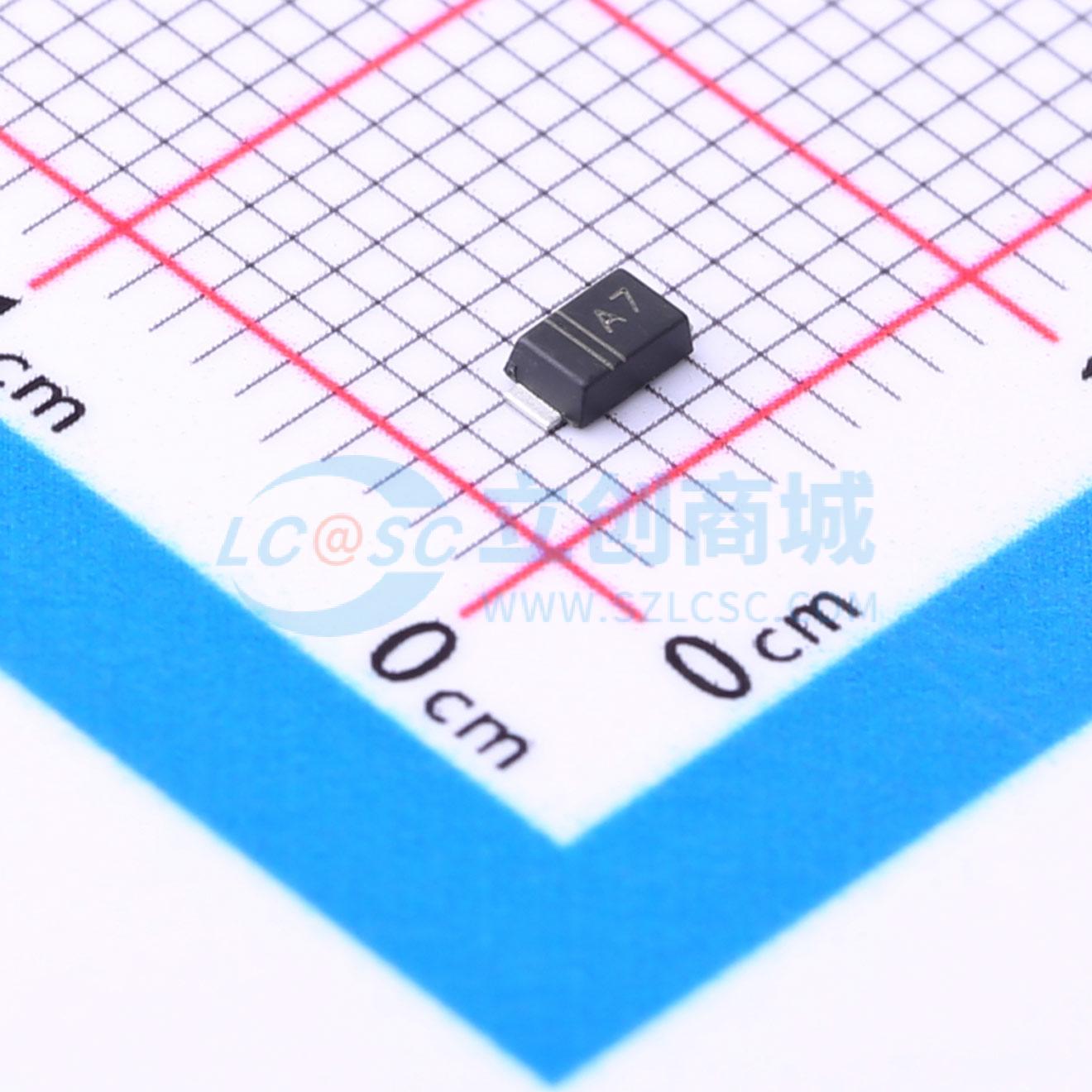 点击查看大图 1N4007 A7 42MIL实物图