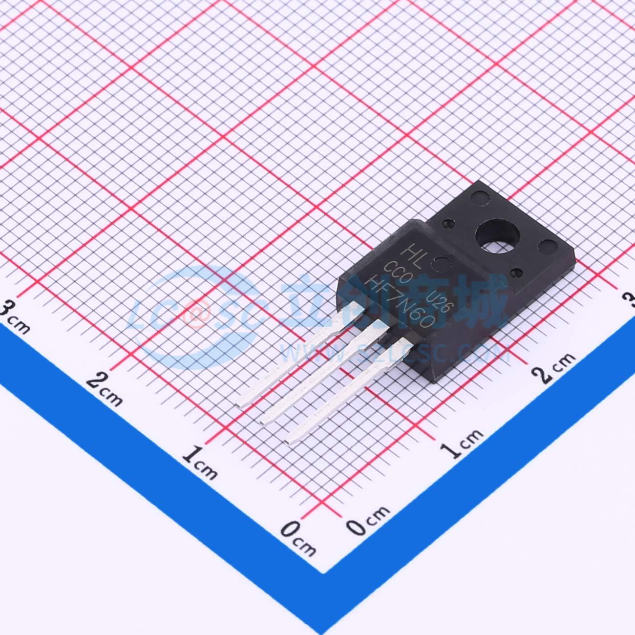 点击查看大图 HF7N60实物图