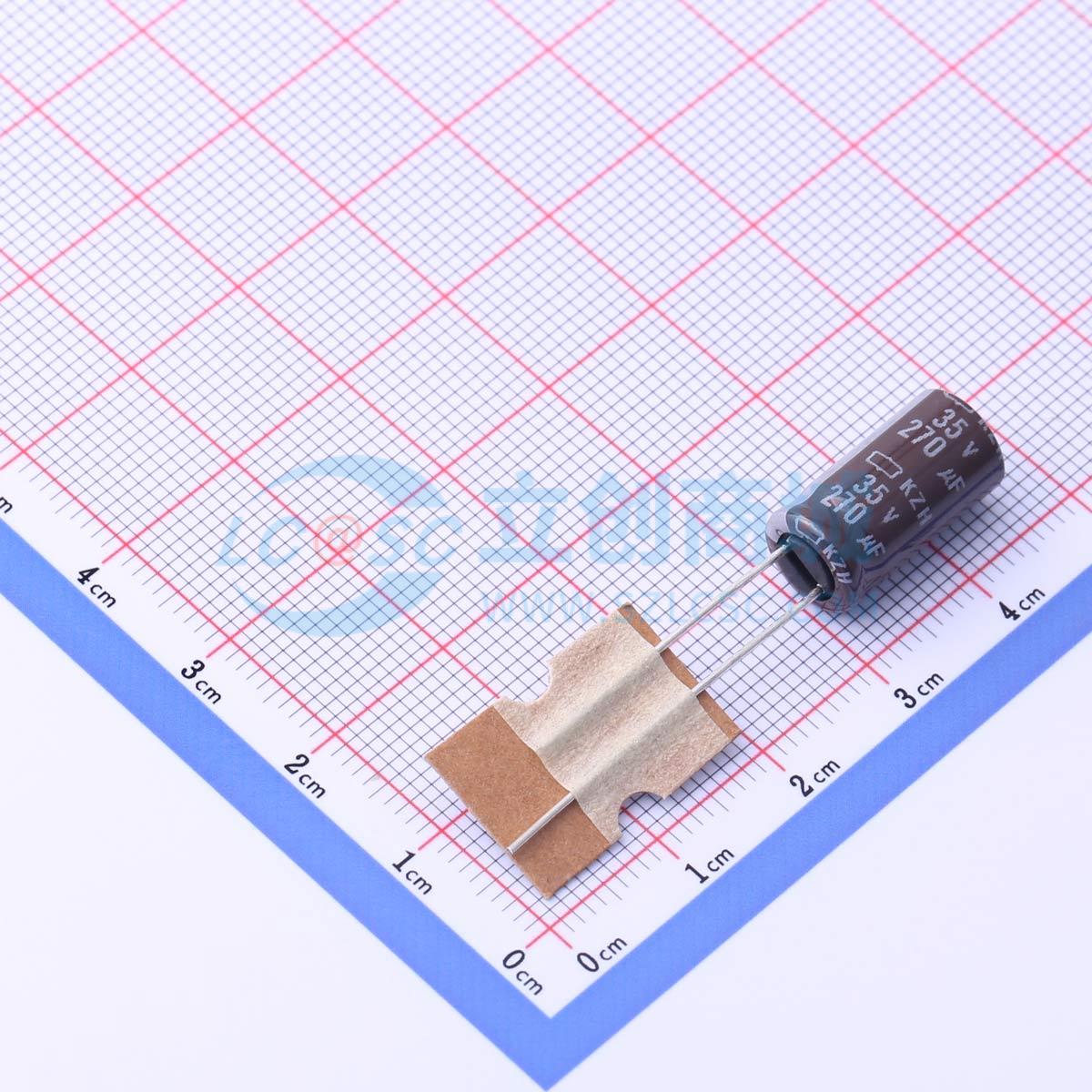 点击查看大图 EKZH350ETD271MH15D实物图