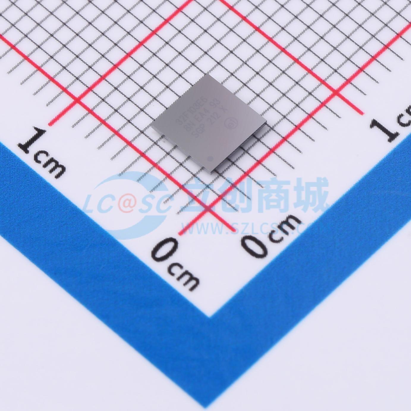 点击查看大图 STM32F103REY6TR实物图