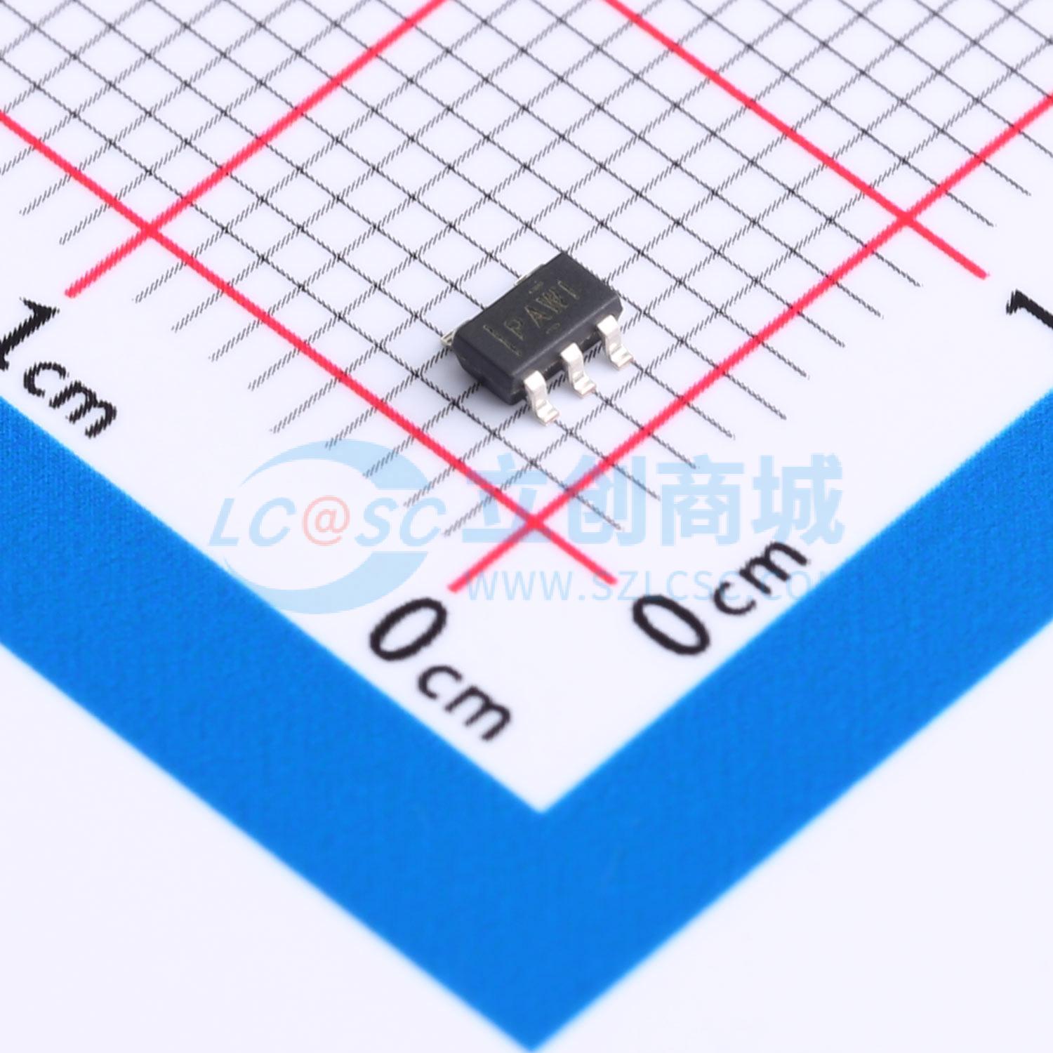 点击查看大图 TPS3824-50DBVR实物图