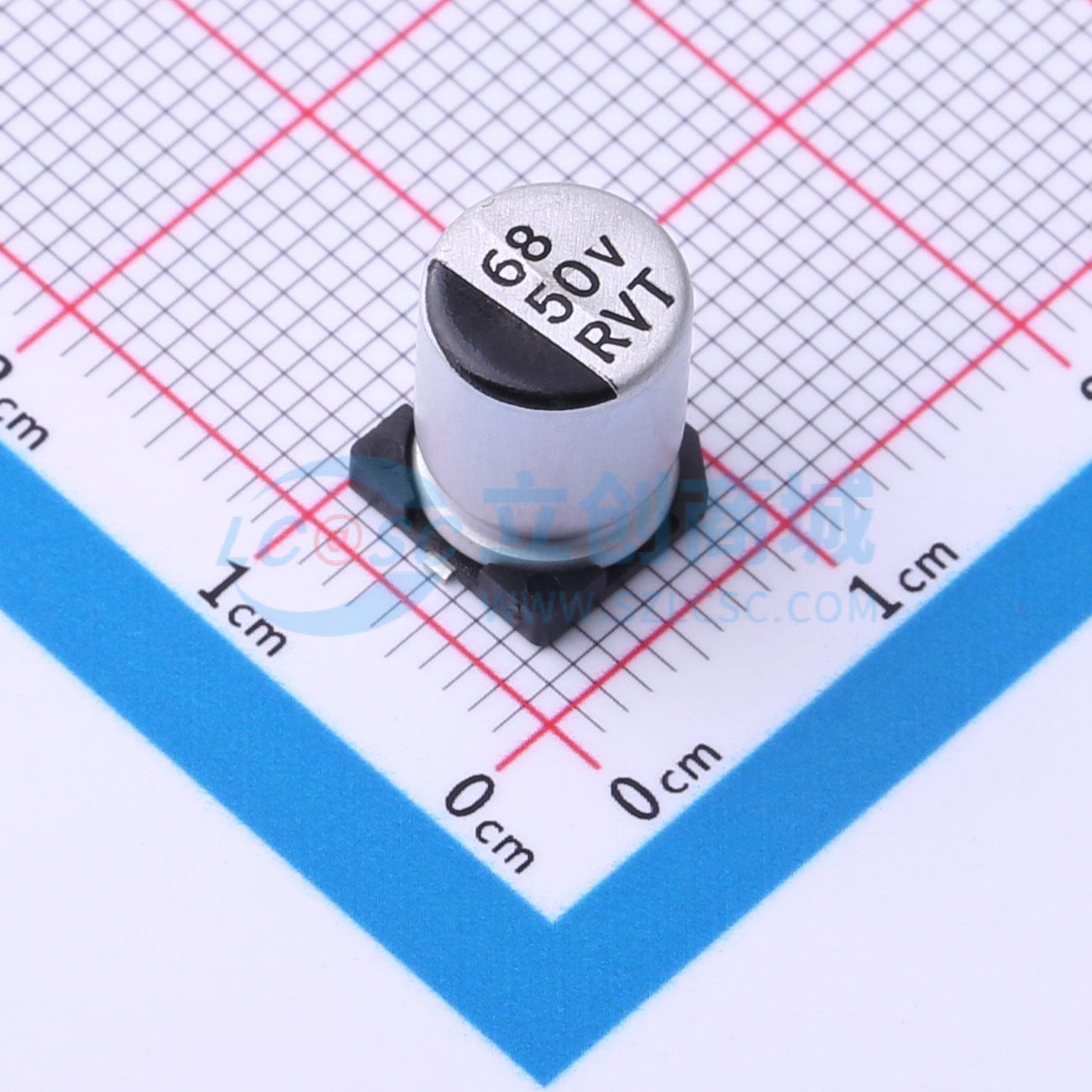 点击查看大图 RVT1H680M0810实物图