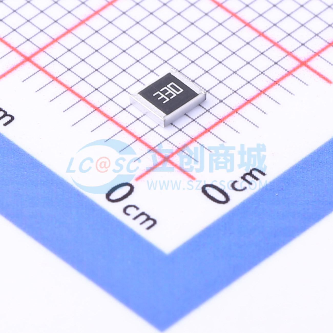 点击查看大图 FRC1210J330 TS实物图
