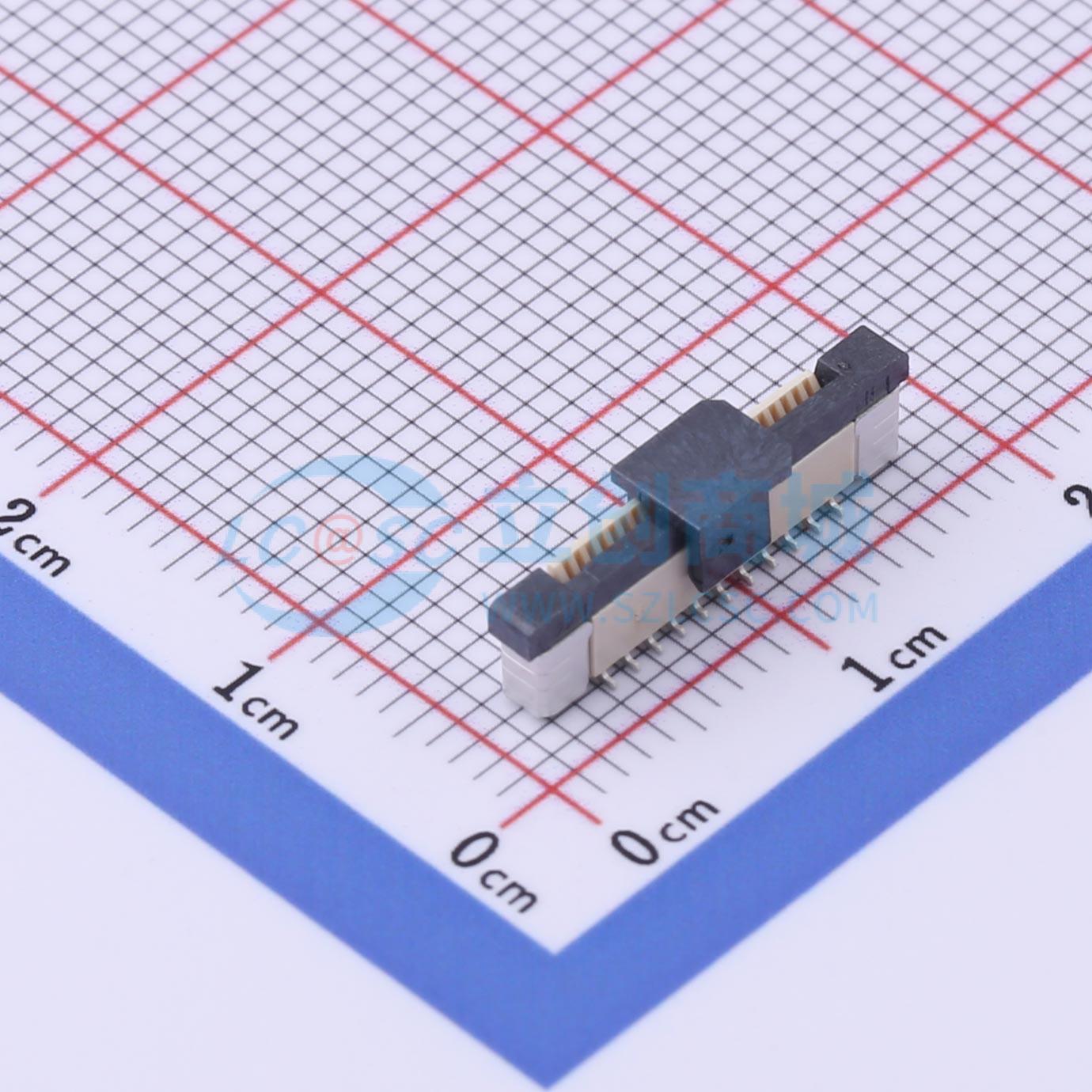 点击查看大图 KH-FPC0.5-H5.0-22P-LTQB实物图