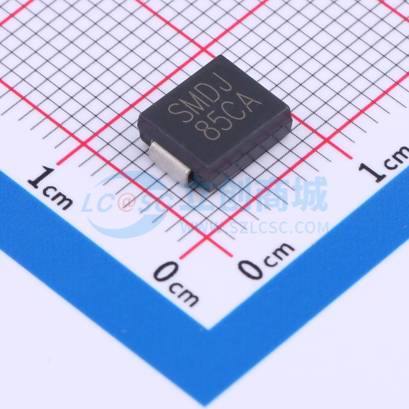 点击查看大图 SMDJ85CA实物图
