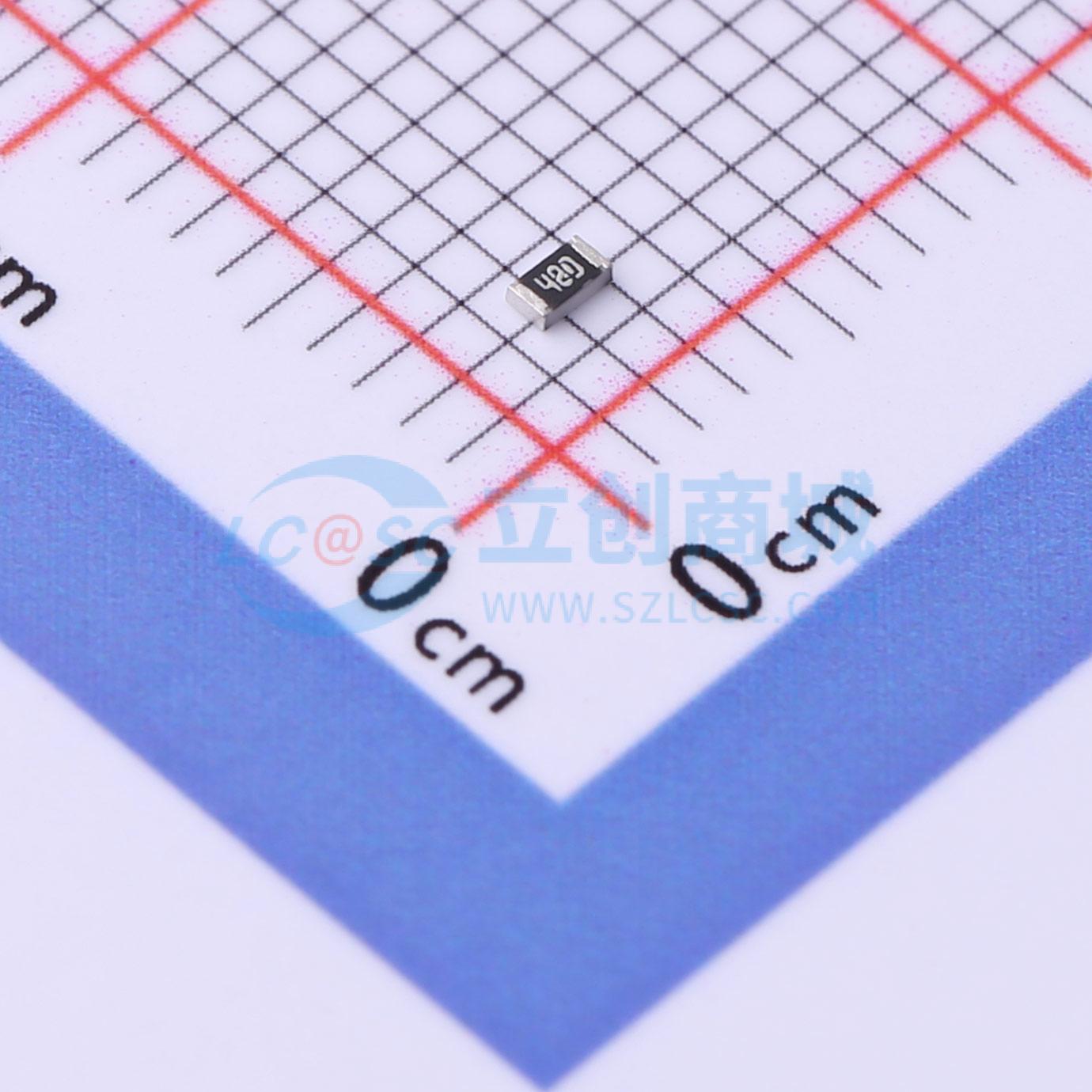 点击查看大图 SCR0603F309K实物图