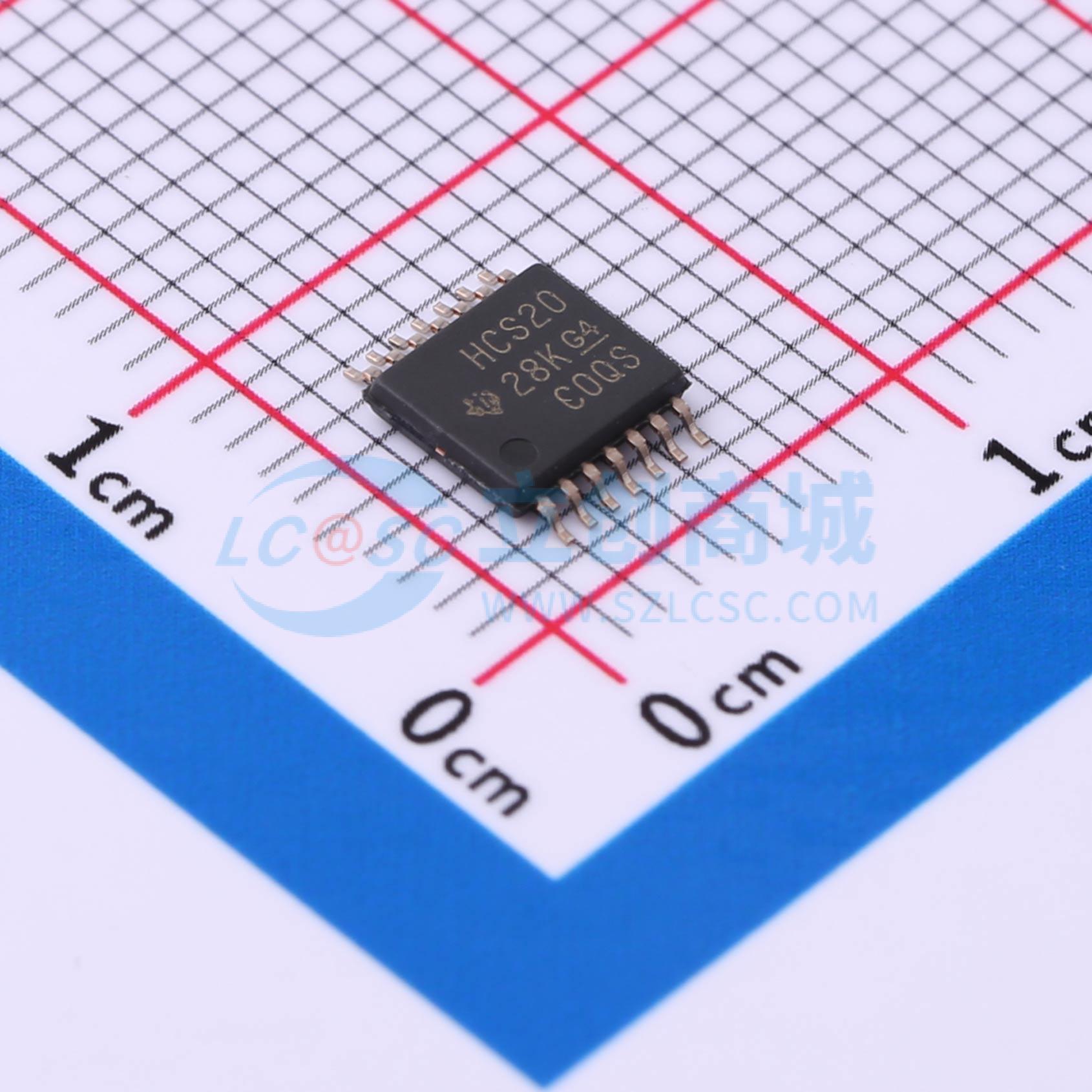 SN74HCS20PWR实物图