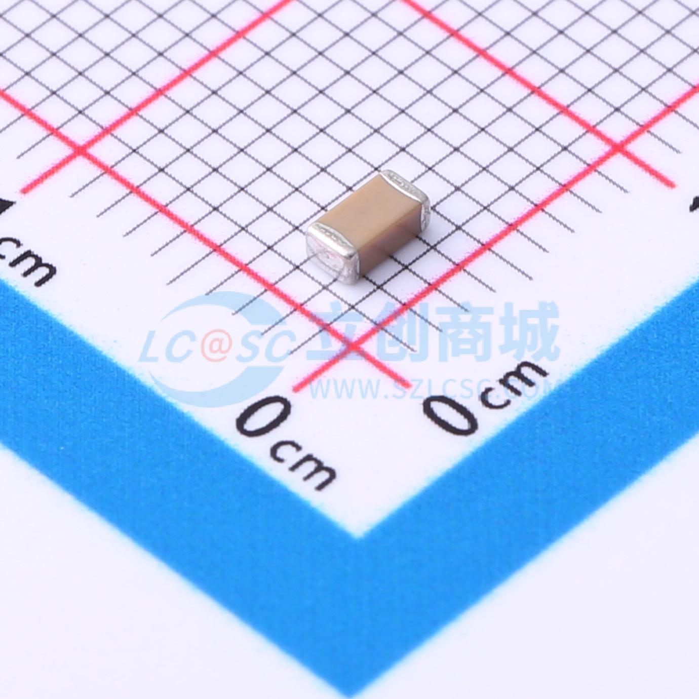 点击查看大图 1206B153K501NT实物图