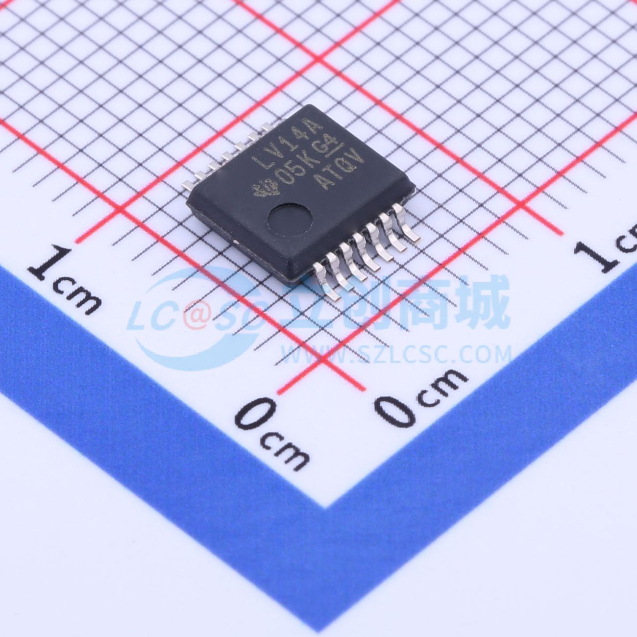 点击查看大图 SN74LV14ADBR实物图