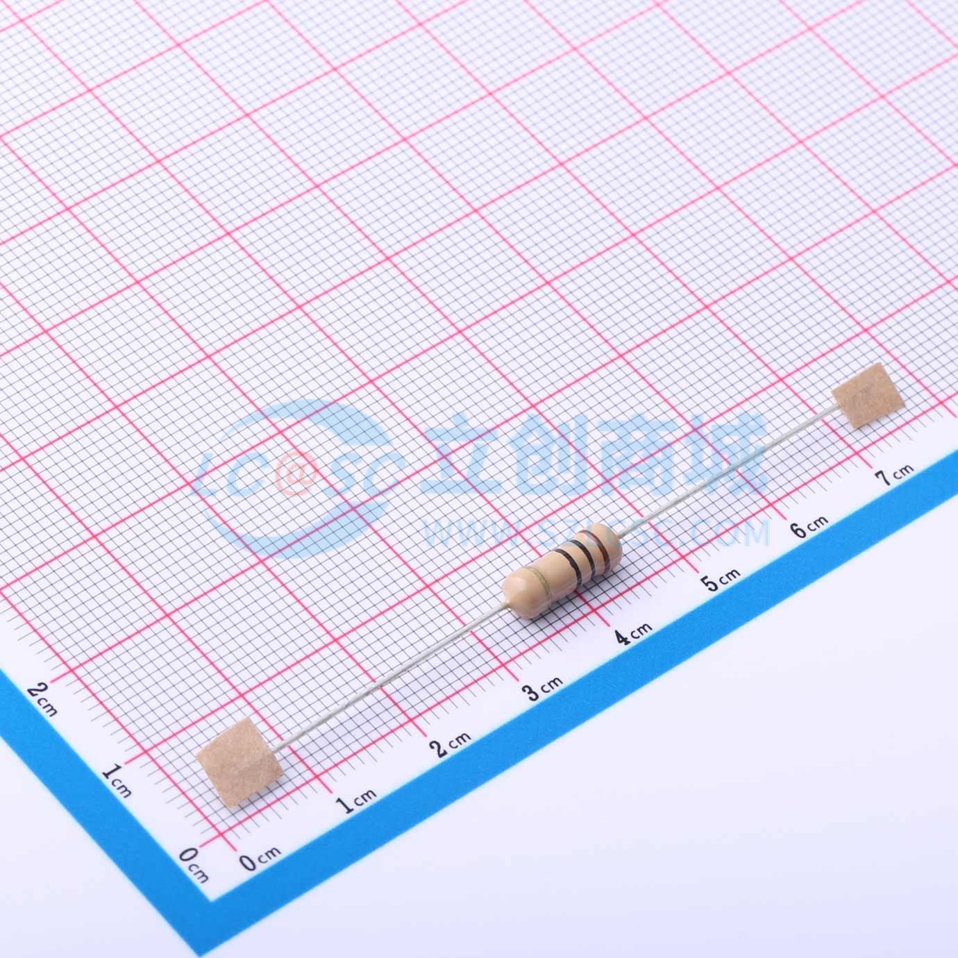 点击查看大图 CR1W-10Ω±5%-6T63实物图