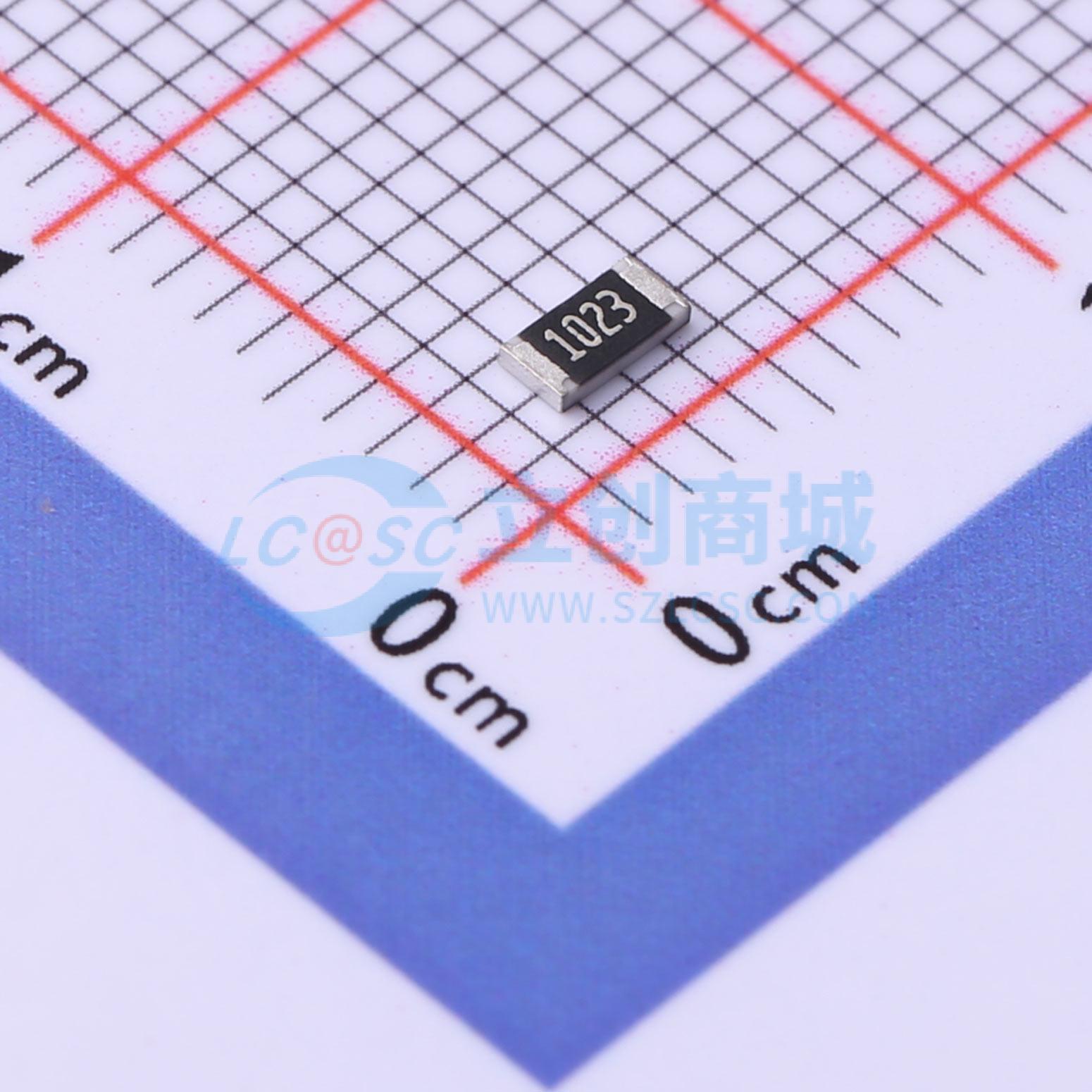 点击查看大图 SCR1206F102K实物图