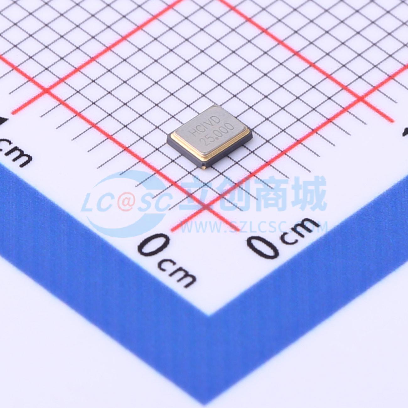 点击查看大图 XC32M4-25.000-F10NLDW实物图