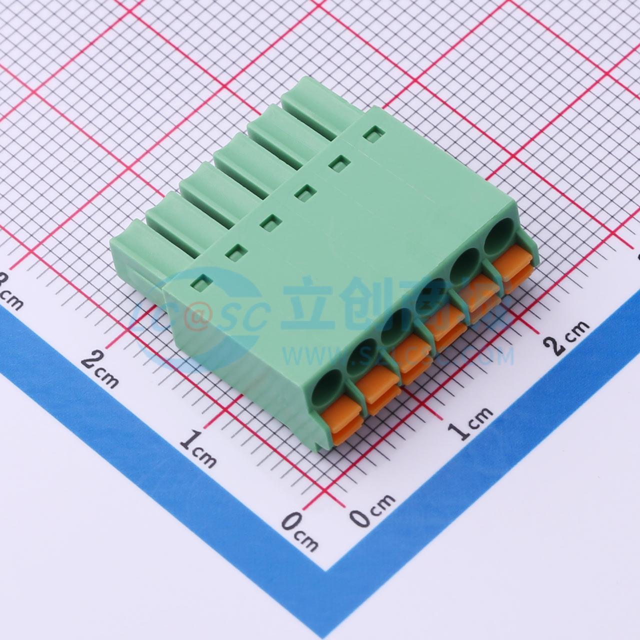 点击查看大图 MX15EDGKN-3.5-06P-GN01-Cu-A实物图