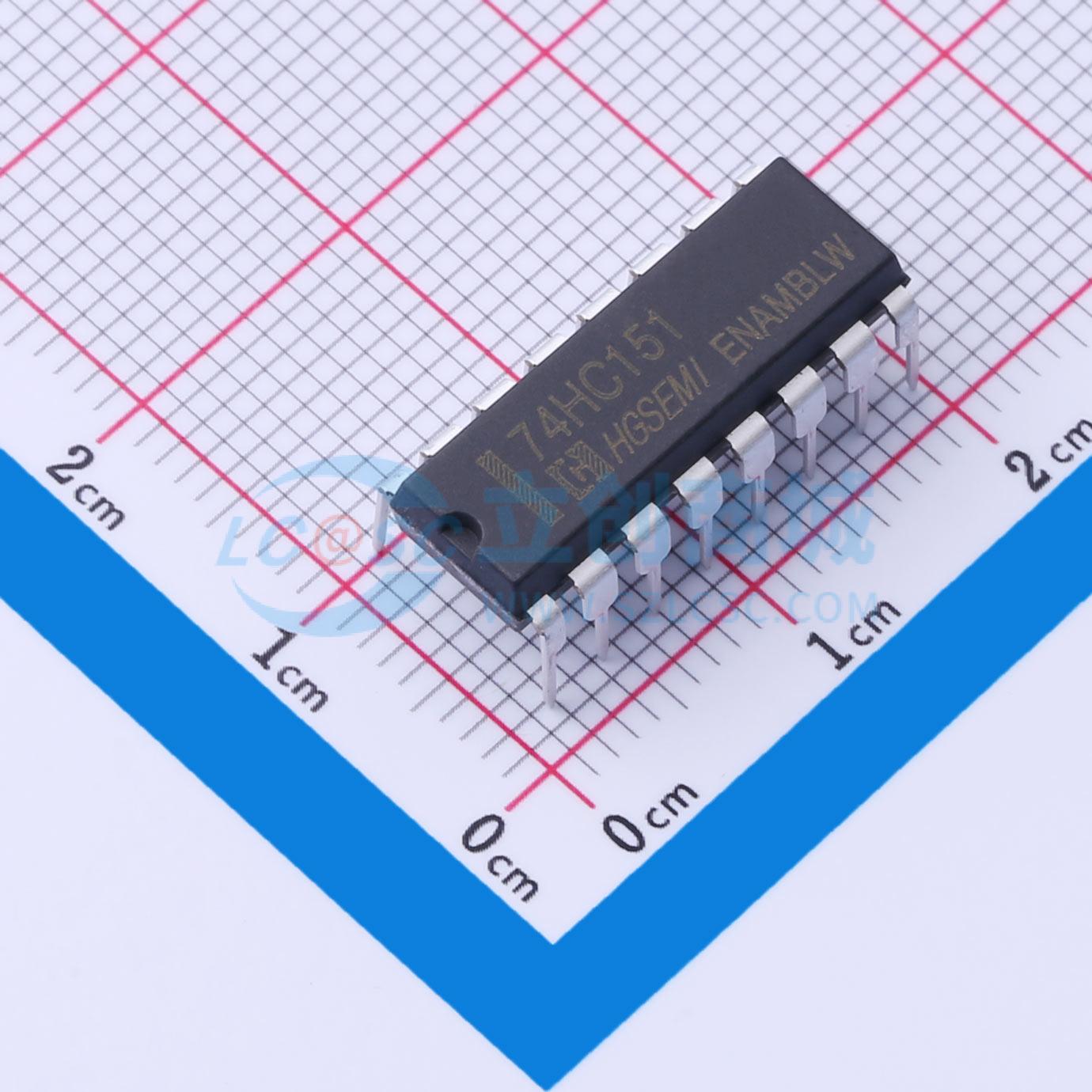 点击查看大图 74HC151N实物图