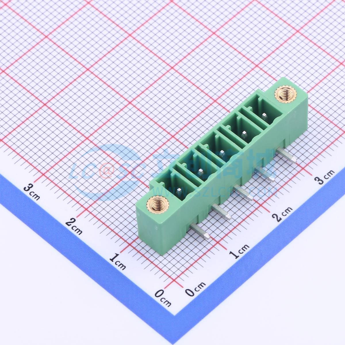 点击查看大图 DB1ERM-5.08-5P-GN实物图