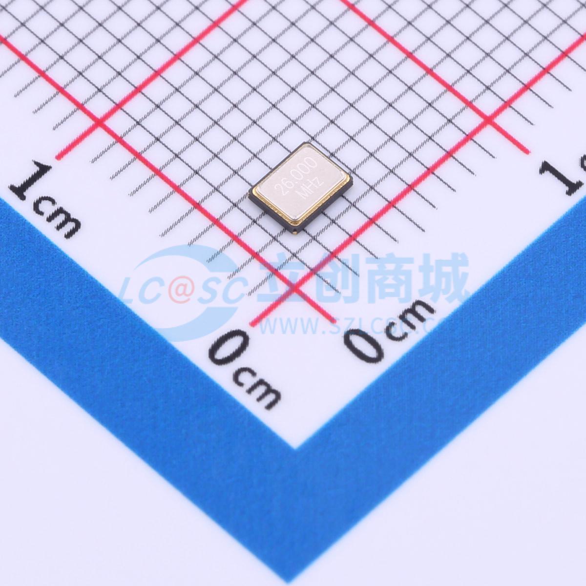 3225 26M 9PF 10PPM实物图