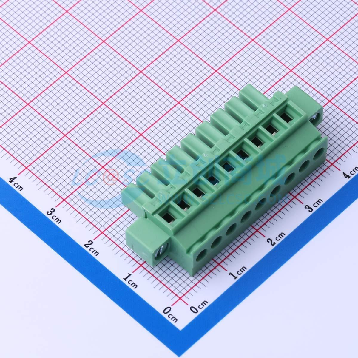 点击查看大图 DB2EKBM-3.81-9P-GN-S实物图