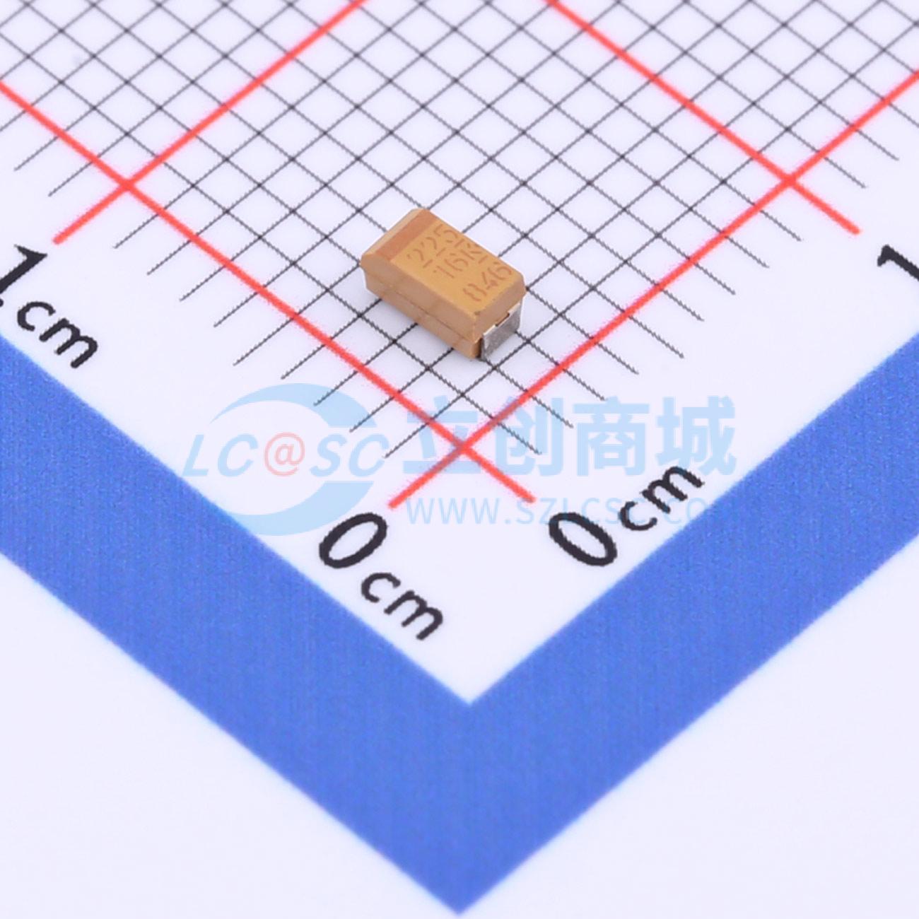 点击查看大图 T498A225M016ATE4K3实物图