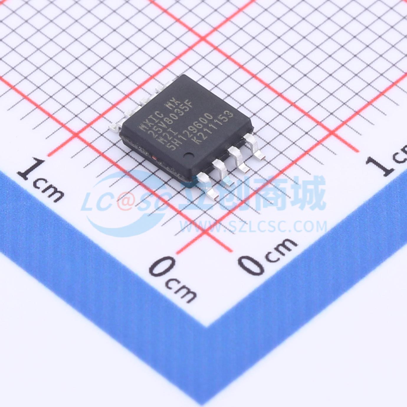 点击查看大图 MX25V8035FM2I实物图