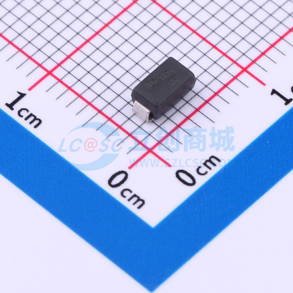 点击查看大图 SMAJ14CA实物图