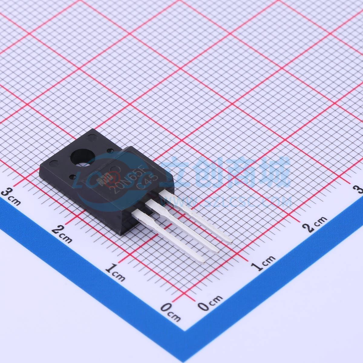 点击查看大图 MDD20N65F实物图