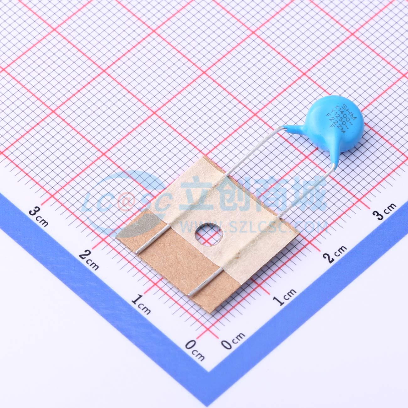 点击查看大图 DCF222M34Y5VGEUL0A0实物图