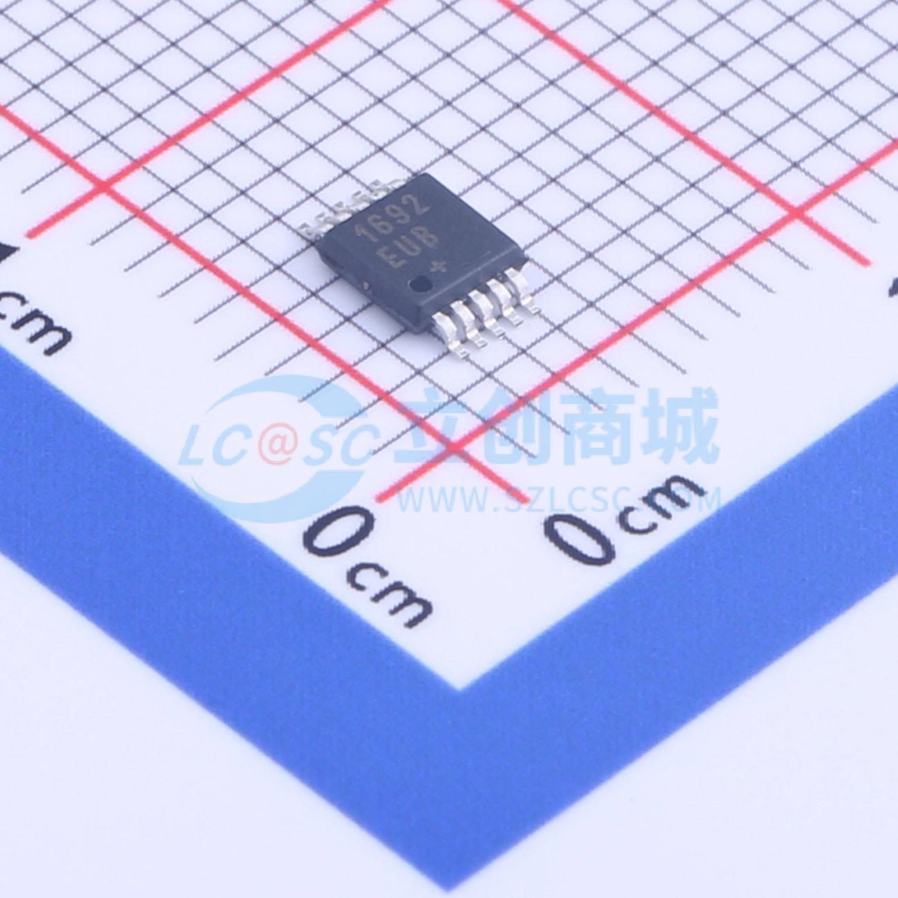 点击查看大图 MAX1692EUB+T实物图