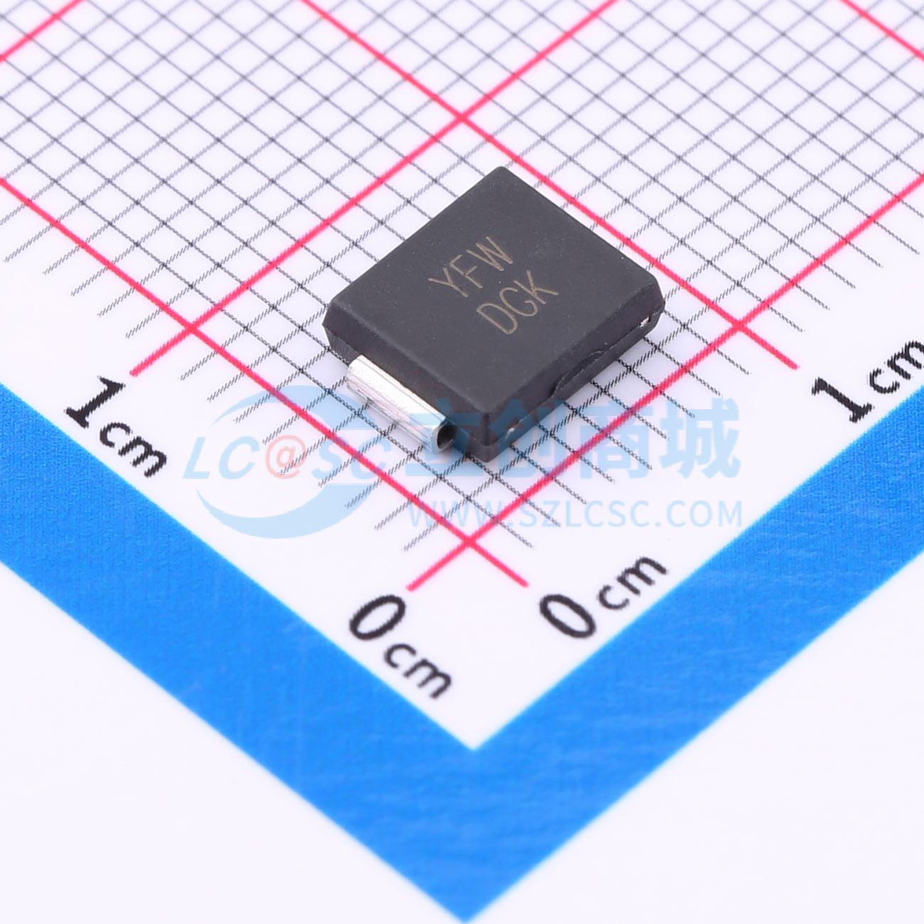 点击查看大图 SMDJ60CA实物图