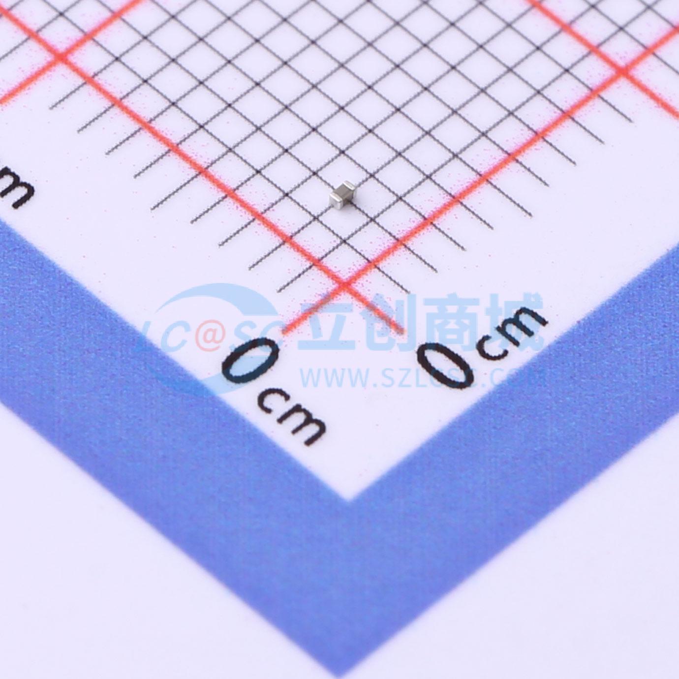 点击查看大图 CC0201MRX5R6BB225实物图