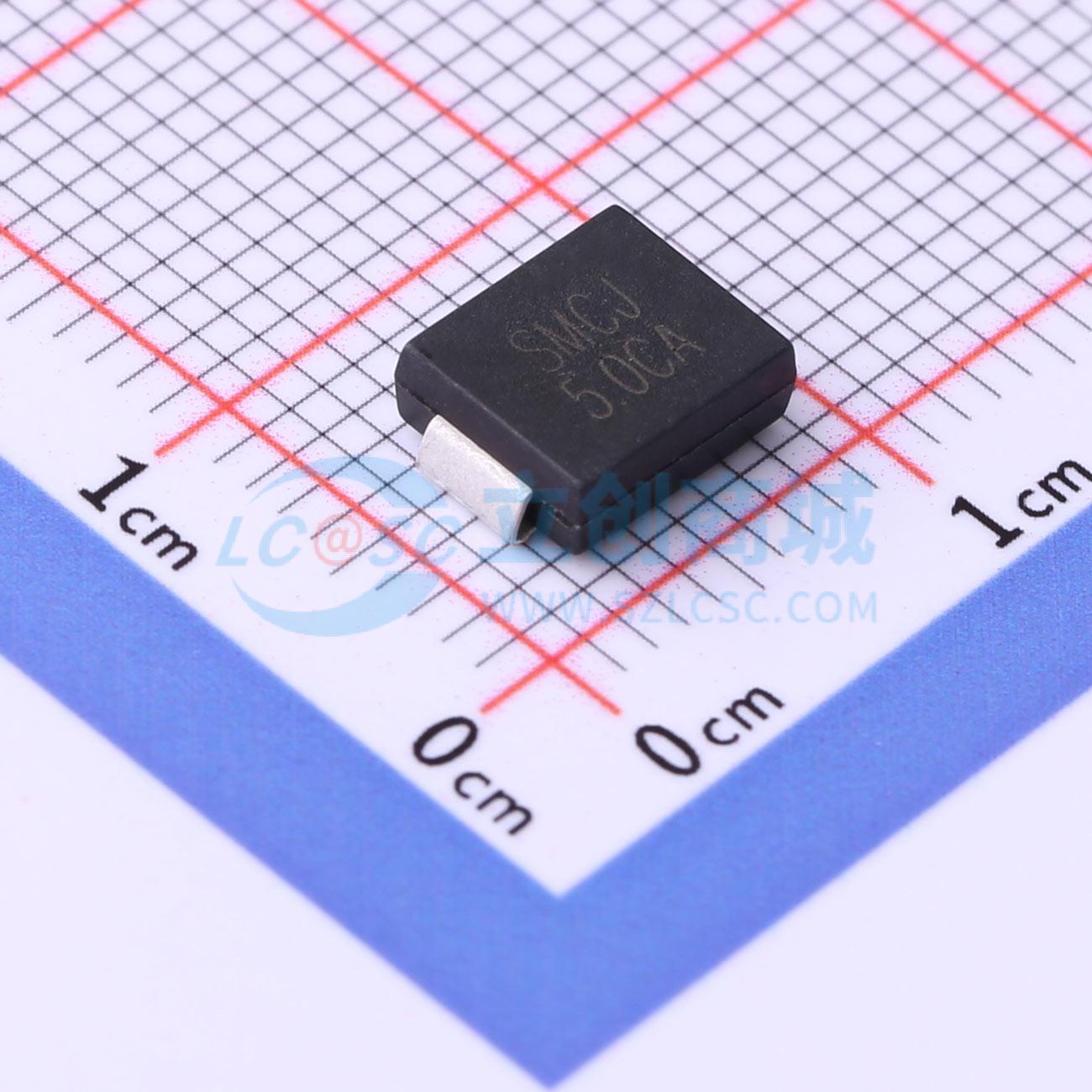 点击查看大图 SMCJ5.0CA实物图