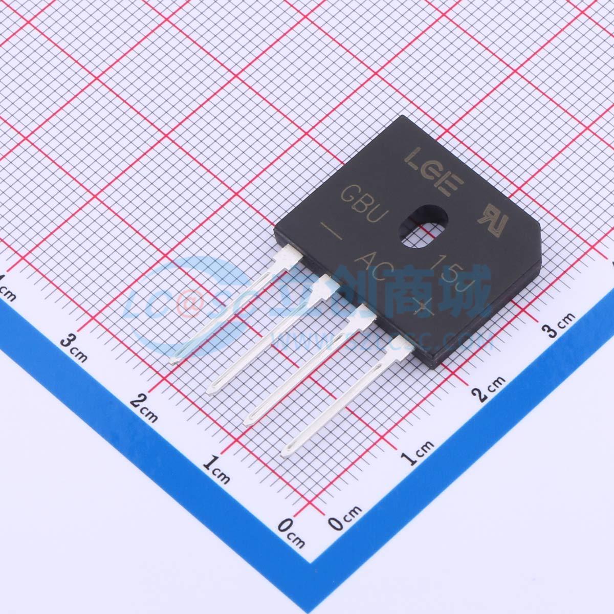 点击查看大图 GBU15J实物图