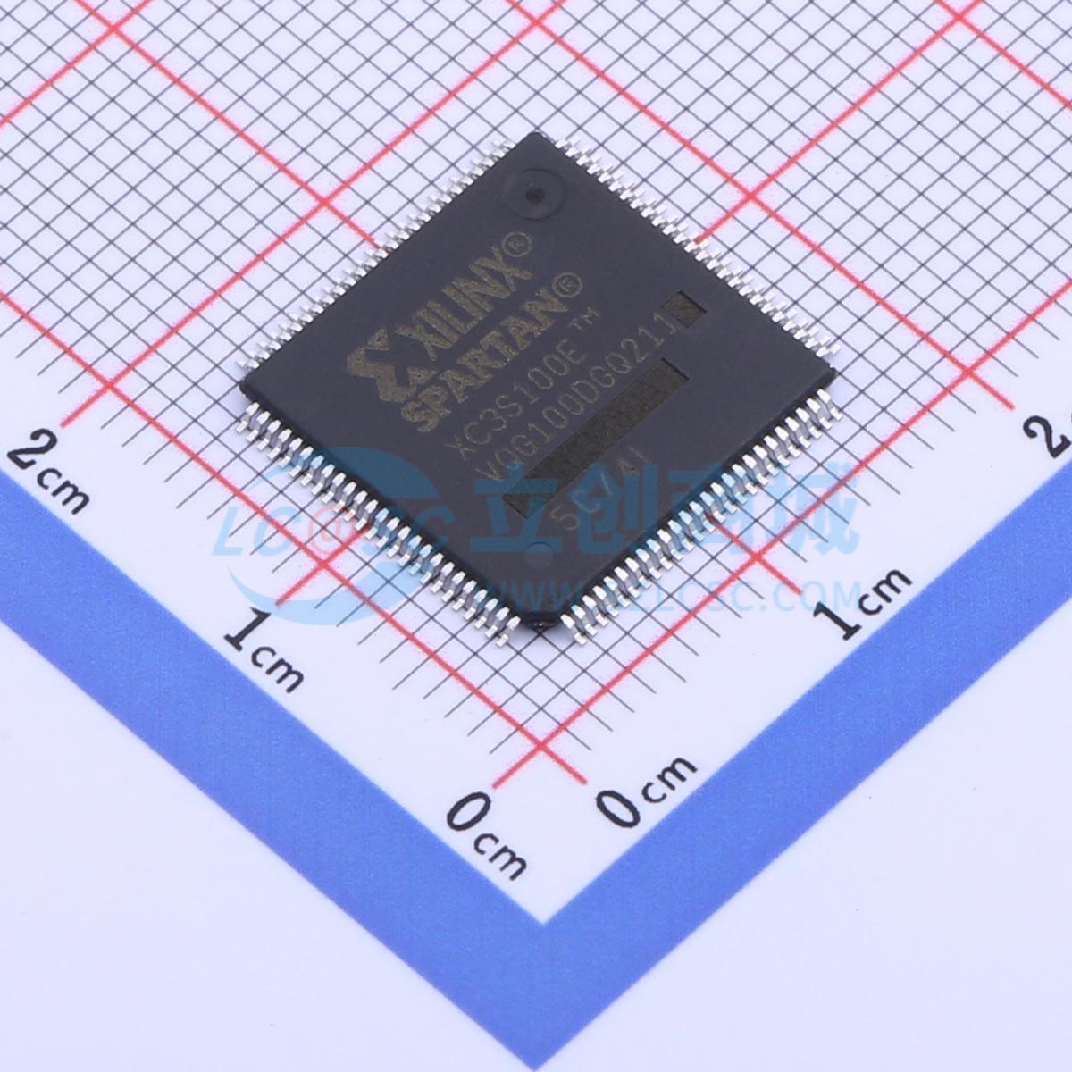 XC3S100E-4VQG100I实物图