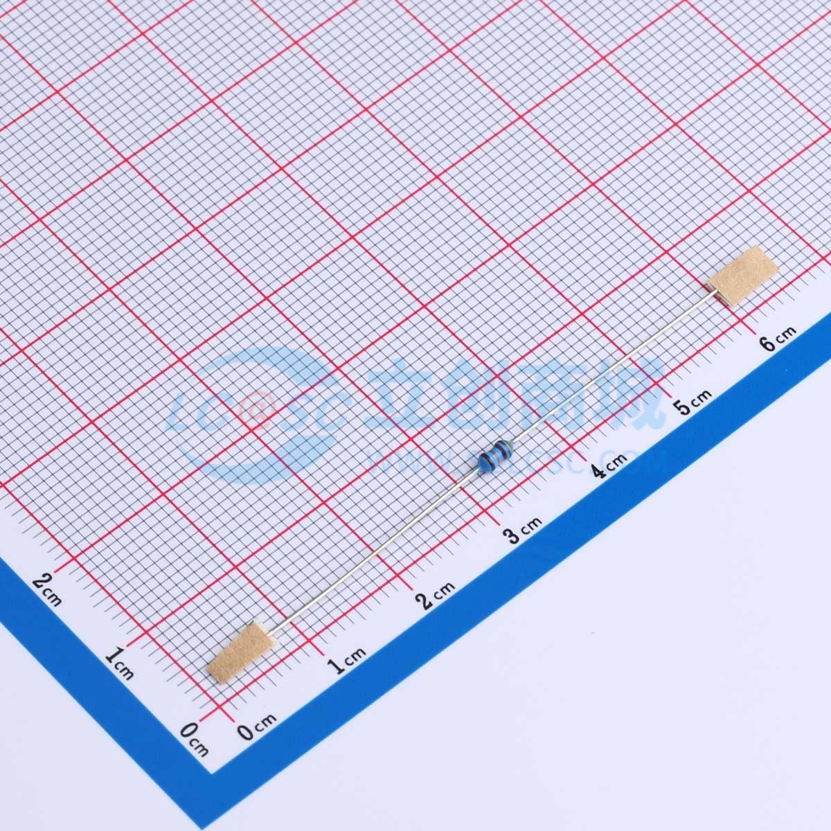 点击查看大图 RN 1/4WS 412K F T/B实物图