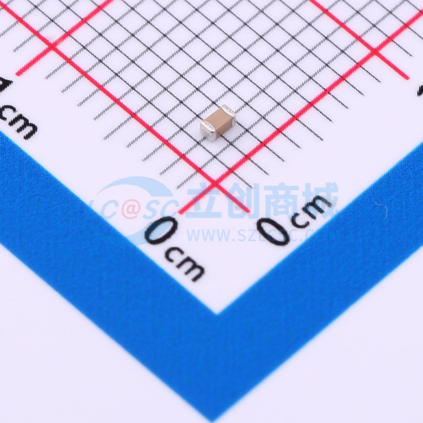 点击查看大图 HGC0603R7822K500NTHJ实物图