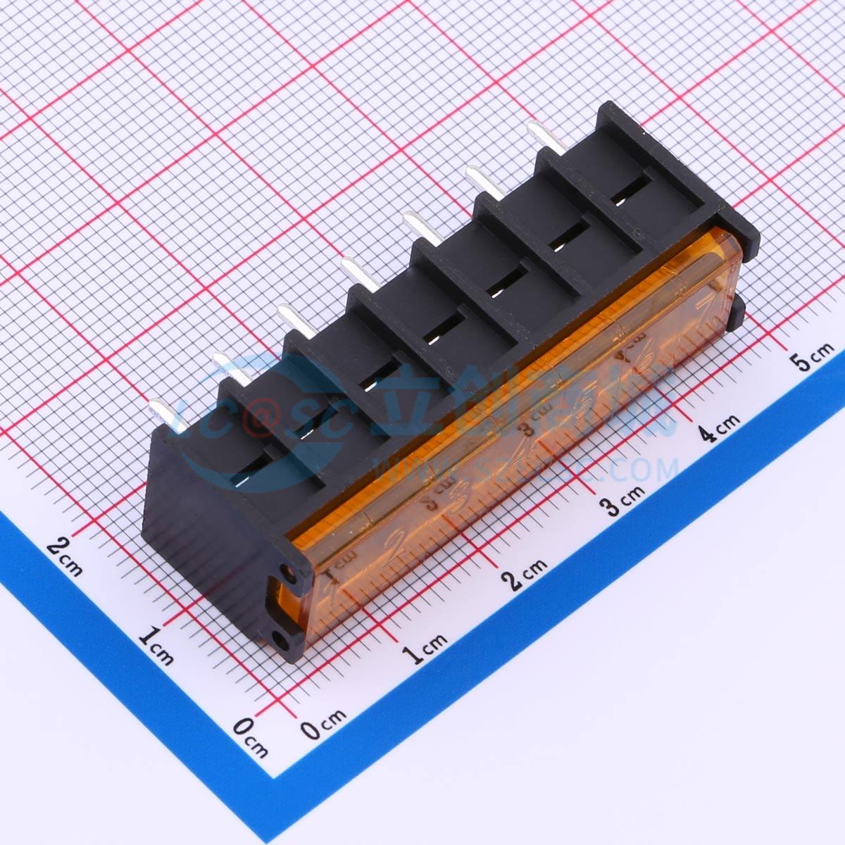 点击查看大图 DBT50G-6.35-7P-BK-P OGC实物图