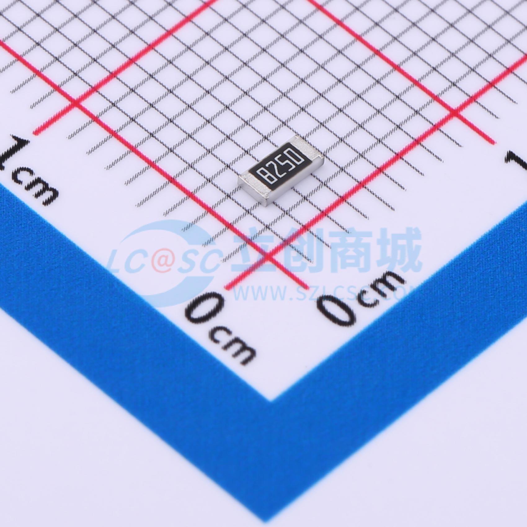 点击查看大图 FRC1206F8250TS实物图
