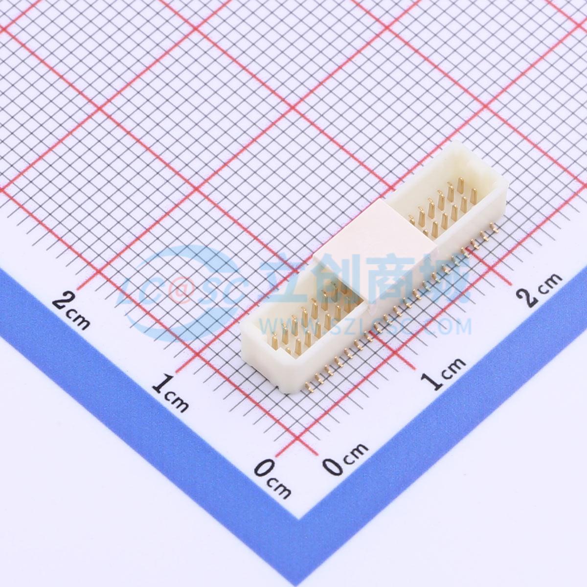 点击查看大图 HDGC1002WV-S-2X20P实物图