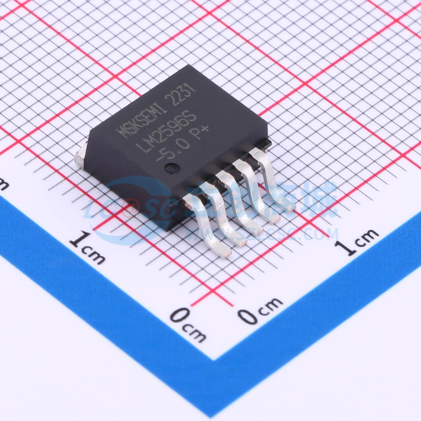 点击查看大图 LM2596S-5.0-MS实物图