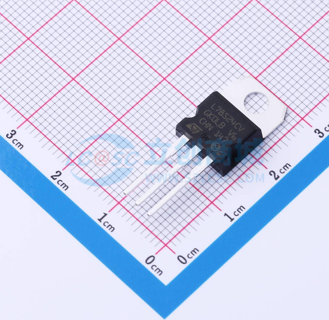 点击查看大图 L78S24CV实物图