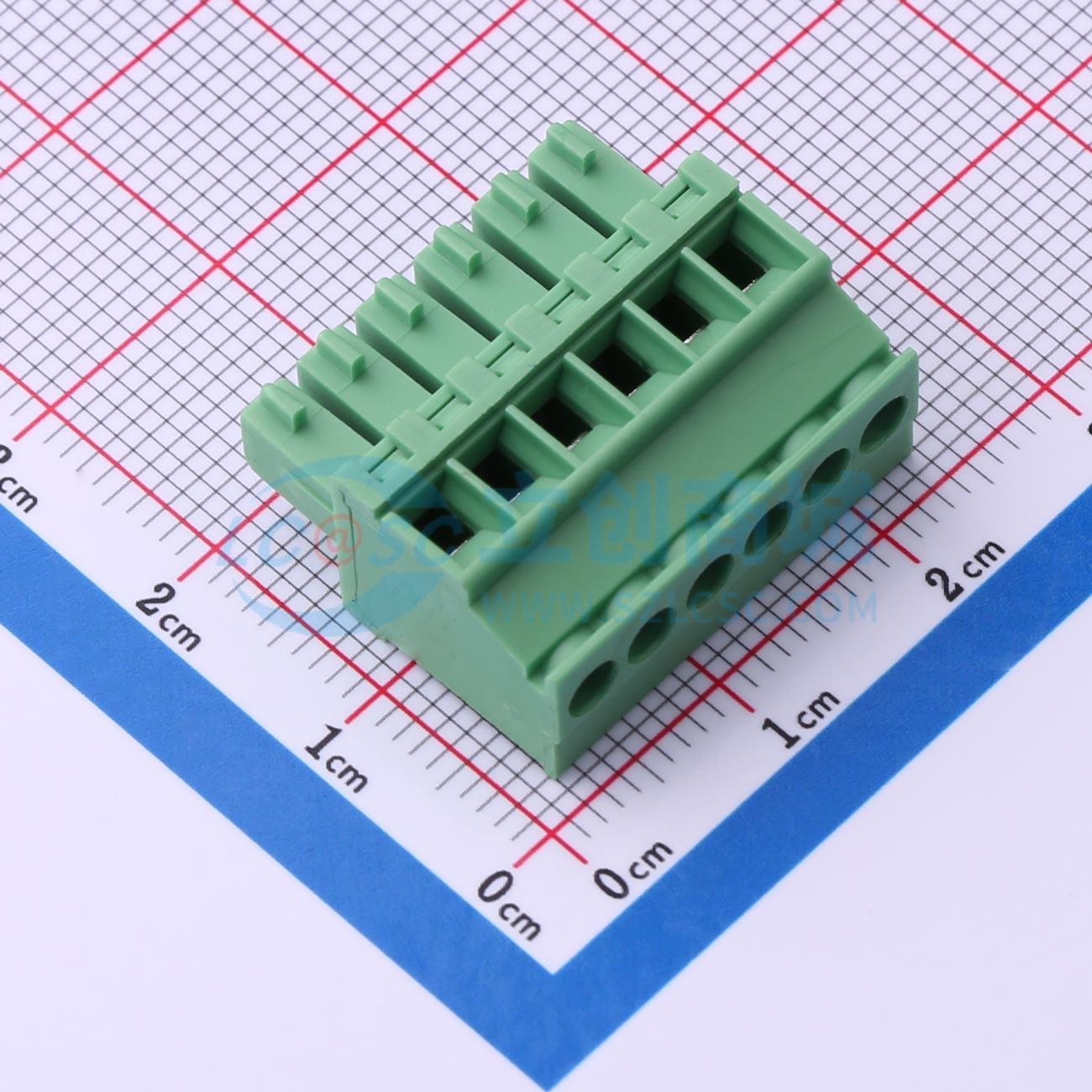 点击查看大图 DB2EKA-3.5-6P-GN-S实物图