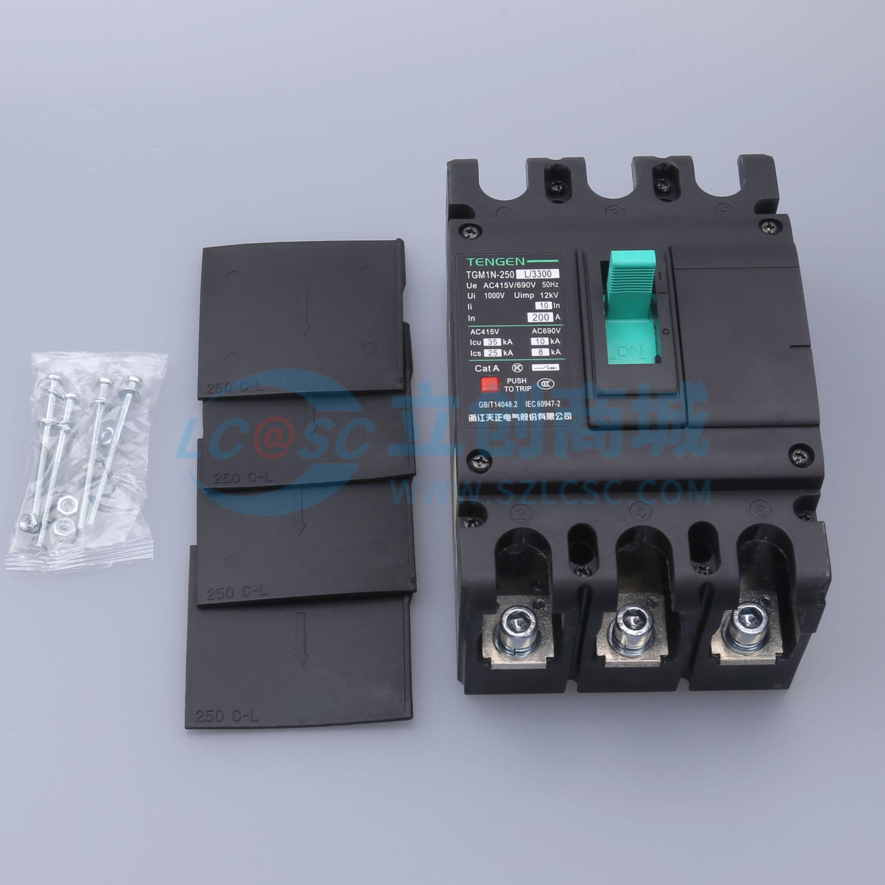 TGM1N-250L/3300 200A实物图