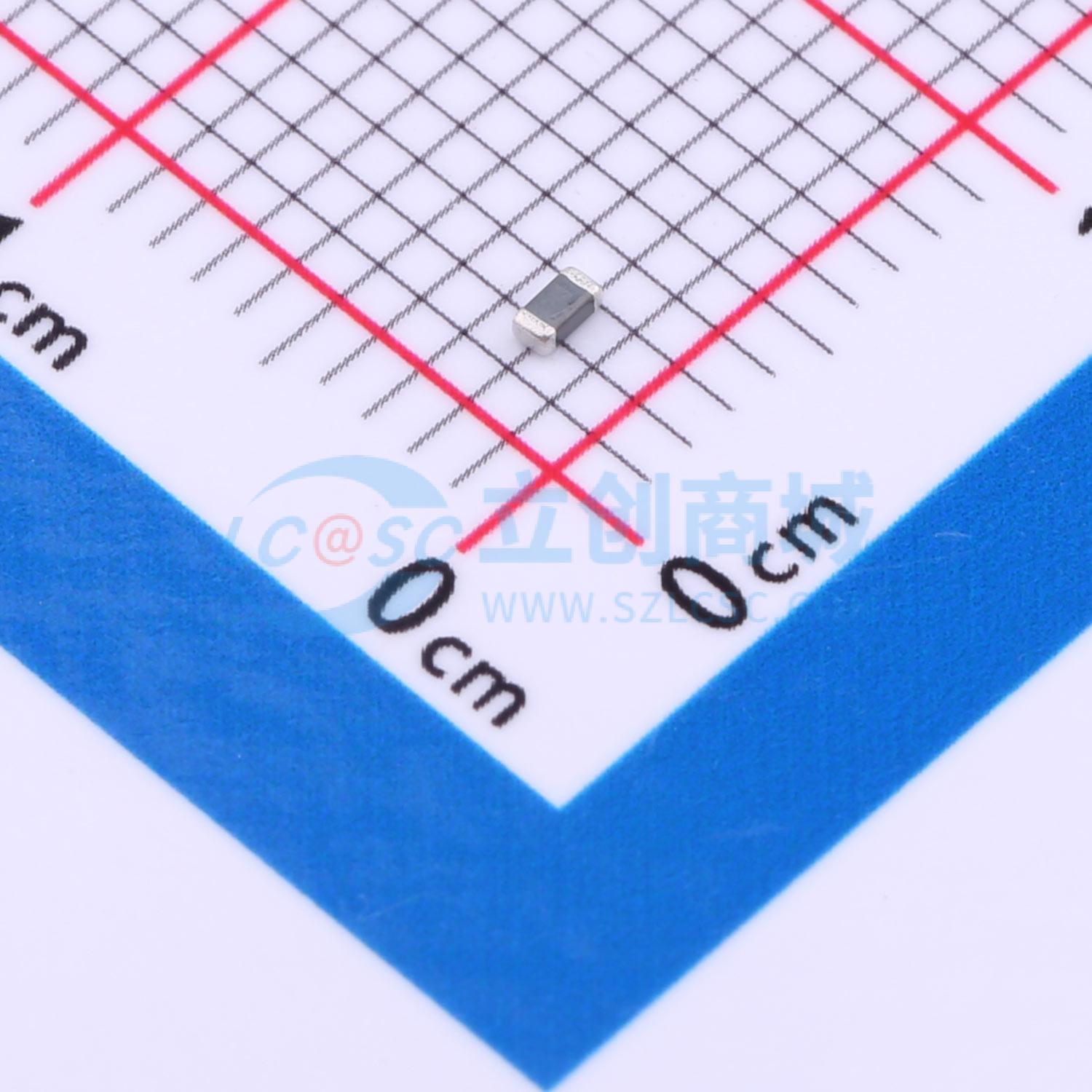 点击查看大图 MMZ1608D121CTDH5实物图