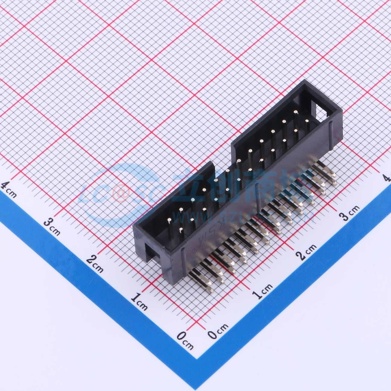 DC3-2.54-24PAL实物图