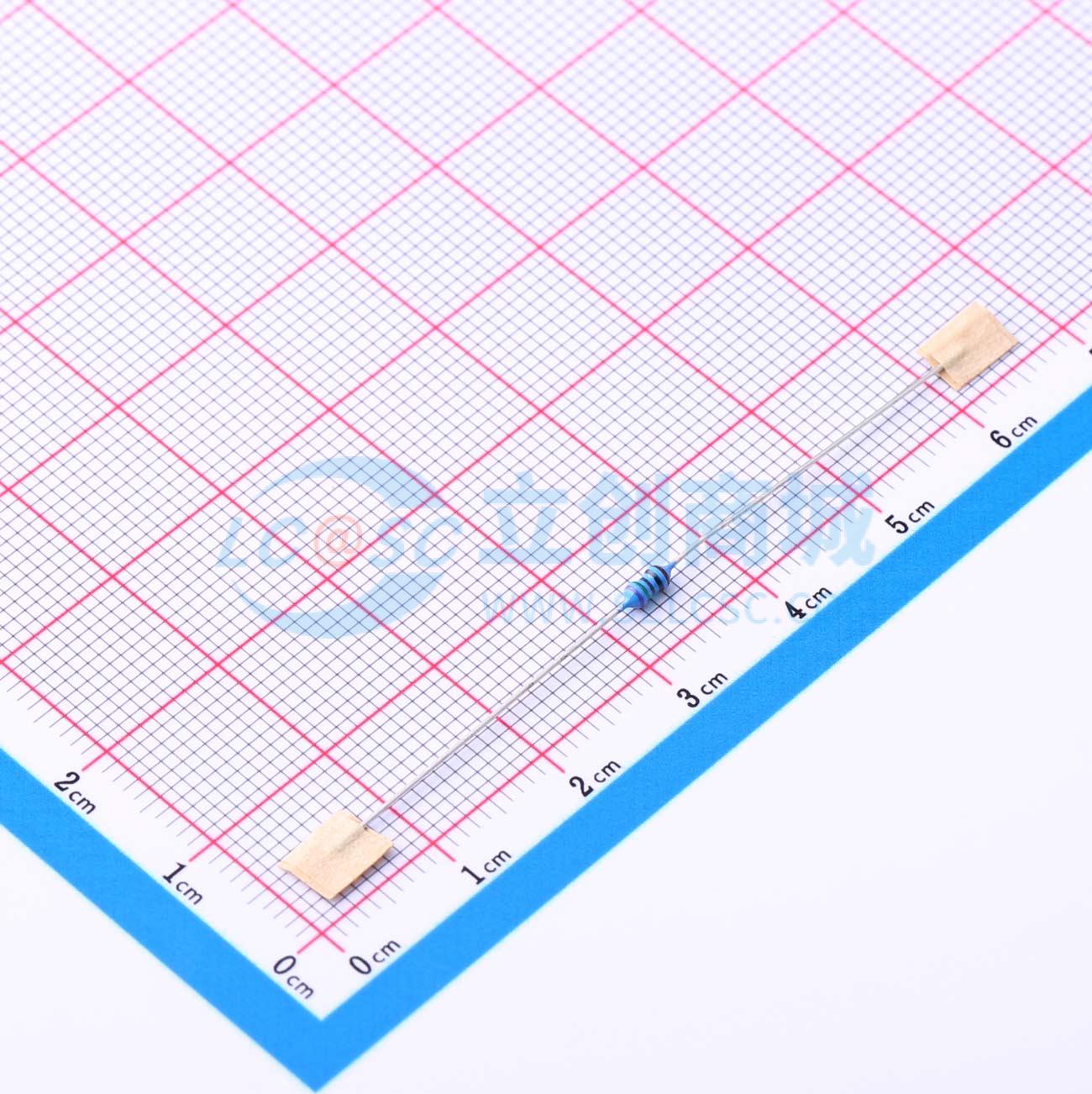 点击查看大图 MF1/8W-750Ω±1%-OT52实物图