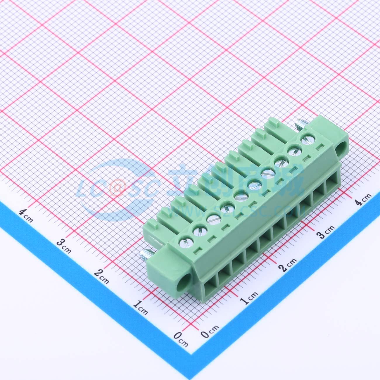 点击查看大图 DB2EKM-3.5-10P-GN-S实物图