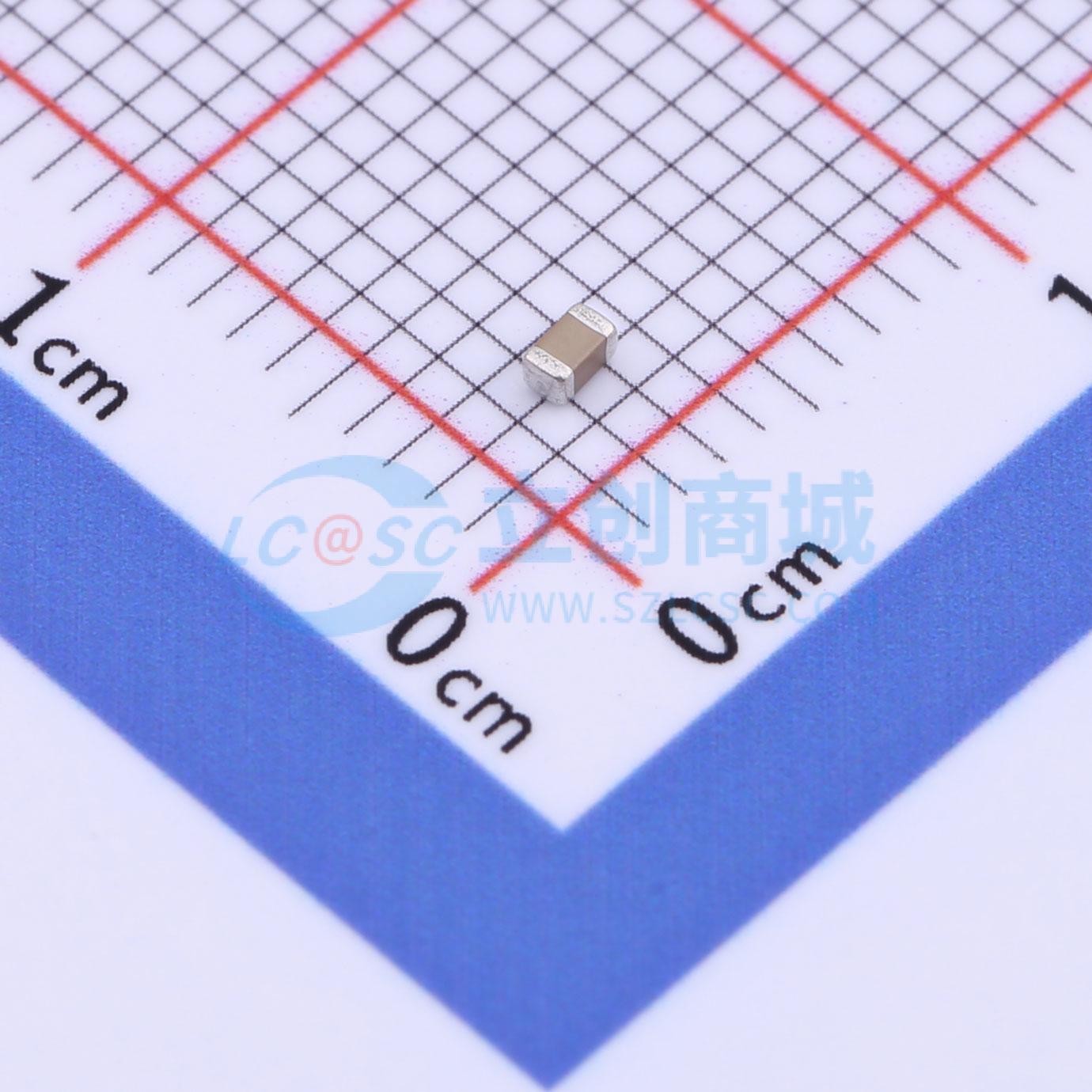 点击查看大图 CSA0603X5R106M6R3JT实物图