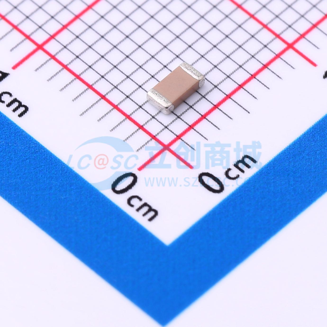 点击查看大图 HGC1206R7102K500NTHJ实物图