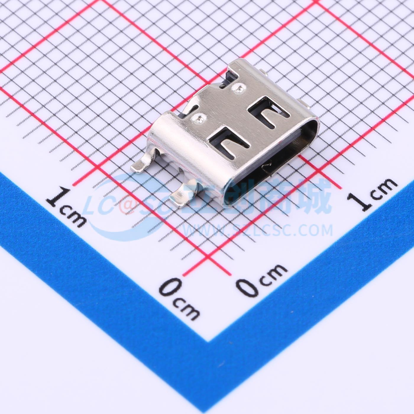 点击查看大图 HX TYPE-C 6P QTDT实物图