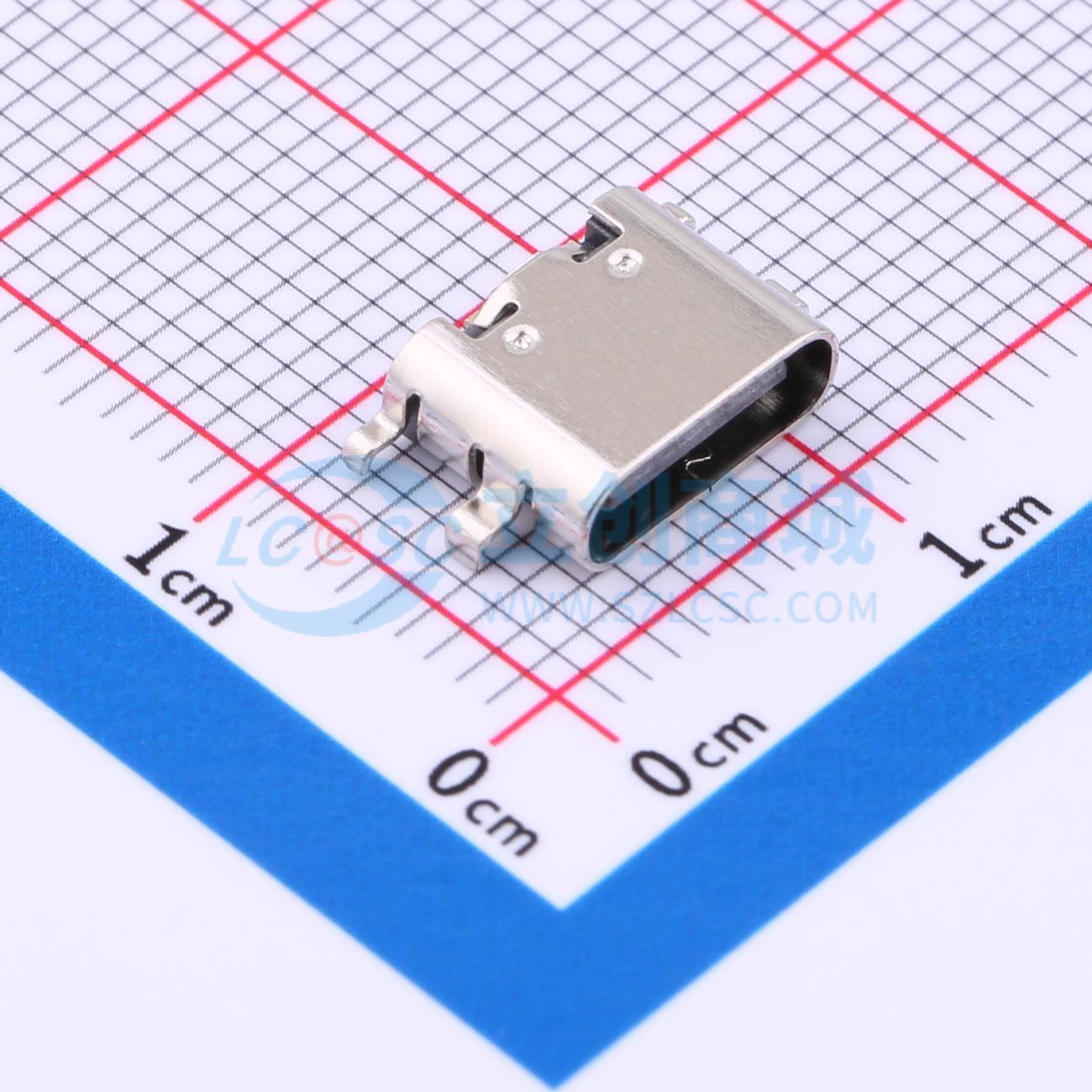 点击查看大图 HX TYPE-C 6P CB 0.8实物图